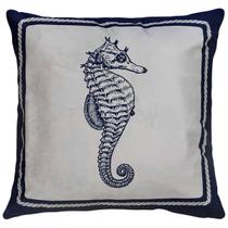 Almofada Veludo Azul Com Bege Mar Pousada Hotel Praia 45x45 Almofada Veludo Azul Com Bege Mar Pousada Hotel Praia 45x45