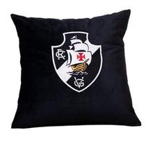 Almofada Veludo Bordada Vasco da Gama 45x45cm. Com Enchimento Almofada Veludo Bordada Vasco da Gama 45x45cm. Com Enchimento
