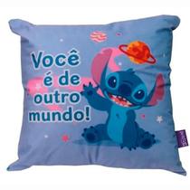 Almofada Veludo Disney Stitch E Angel Namorados 40 X 40cm Almofada Veludo Disney Stitch E Angel Namorados 40 X 40cm