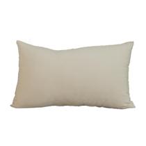 Almofada Veludo Offwhite Retangular