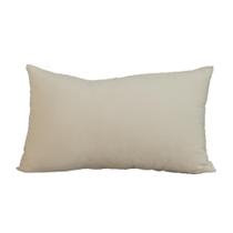 Almofada Veludo Offwhite Retangular