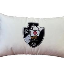 Almofada Veludo Rineira Bordada Vasco da Gama 50x30cm. com Enchimento Almofada Veludo Rineira Bordada Vasco da Gama 50x30cm. com Enchimento