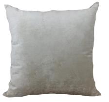 Almofada Veludo Soft Liso 52x52cm Bege Almofada Veludo Soft Liso 52x52cm Bege