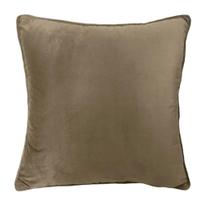 Almofada Veludo Soft Liso Mel 52X52cm - Decortextil