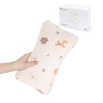 Almofada vocheer pequena para dormir, viajar, pescoço, rosa lombar