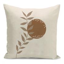 Almofada western Estampada 40x40cm Lua Marrom