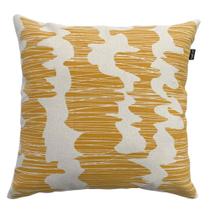 Almofada Wyona Soft Mostarda 40x40cm - Serigrafada Frente e Verso