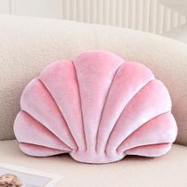 Almofada XIAIJIA Seashell Velvet 36x28 cm rosa decorativa Almofada XIAIJIA Seashell Velvet 36x28 cm rosa decorativa