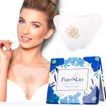 Almofadas anti-rugas no peito PureSkin Decollete Anti Wrinkle, pacote com 4 Almofadas anti-rugas no peito PureSkin Decollete Anti Wrinkle, pacote com 4