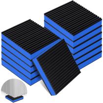 Almofadas antivibração Tolan-BBT Rubber, 10 x 10 cm, pacote com 12 unidades