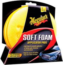 Almofadas aplicadoras Meguiar's X3070 Soft Foam - 2 almofadas