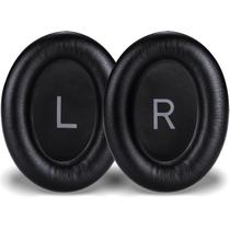Almofadas Auriculares Lukvcoe para Bose QuietComfort 45 QC45 Preto