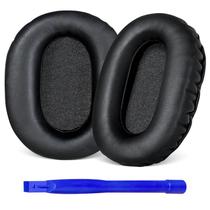 Almofadas Aurivor para Sony WH-CH720N em espuma viscoelástica, preto Almofadas Aurivor para Sony WH-CH720N em espuma viscoelástica, preto