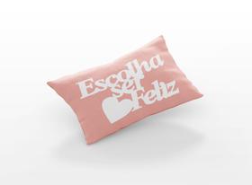 Almofadas Baguete Cheia Decorativa -Feliz-Sonhos Gratidão com Zíper Enchimento Silicone Quarto Sala