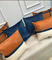 Almofadas cheias ( Suede aveludado )