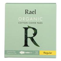Almofadas de algodão orgânico regulares 14 unidades da Rael (pacote com 4)