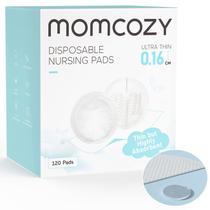 Almofadas de Amamentação Descartáveis Momcozy Ultrafinas - Pacote com 120 Unidades