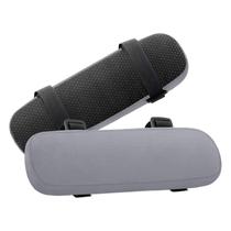 Almofadas de apoio de braço para cadeira MOSISO Memory Foam (pacote com 2) cinza