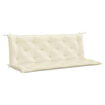 Almofadas de banco de jardim ao ar livre vidaXL Cream White, conjunto de 2 Almofadas de banco de jardim ao ar livre vidaXL Cream White, conjunto de 2