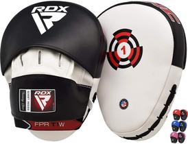 Almofadas de boxe RDX Maya Hide Leather Curved Hook and Jab