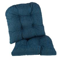 Almofadas de cadeira Klear Vu Gripper Overstuffed Chenille Blue Almofadas de cadeira Klear Vu Gripper Overstuffed Chenille Blue