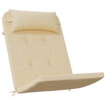 Almofadas de cadeira vidaXL Adirondack Classy Beige Oxford x2