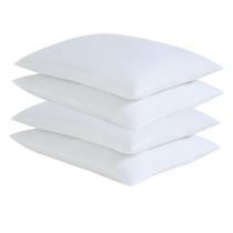 Almofadas de Cama CULVE - Pacote com 4 - Finas, Planas, Supermacias e Fofas