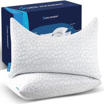 Almofadas de cama refrigerantes SUPA MODERN Shredded Memory Foam, pacote com 2