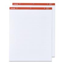 Almofadas de cavale/flip charts universais UNV35601 27x34cm brancas 2/caixa