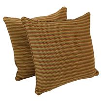 Almofadas de chão Blazing Needles 63 cm com fio Jacquard Chenille