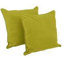 Almofadas de chão Blazing Needles 63x63x25 cm Conjunto de 2 Mojito Lime