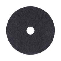 Almofadas de chão Boardwalk Stripping, 20 cm de diâmetro, pretas 5/caixa Almofadas de chão Boardwalk Stripping, 20 cm de diâmetro, pretas 5/caixa