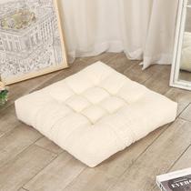Almofadas de chão LOVMOC para adultos, veludo cotelê de 55 cm de espessura quadrada Almofadas de chão LOVMOC para adultos, veludo cotelê de 55 cm de espessura quadrada