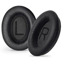 Almofadas de couro para fones de ouvido Bose Aurivor Black