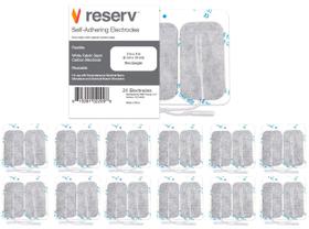 Almofadas de eletrodo Reserv Retangle de 5 cm x 10 cm para TENS/EMS (24)
