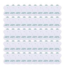 Almofadas de Eletrodo Tens Wokex - Autoadesivas (25/15 Pares)