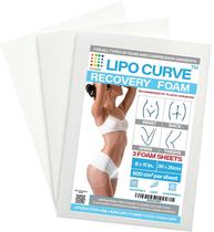 Almofadas de espuma LipoCurve Post Surgery, pacote com 3 Bruizex Almofadas de espuma LipoCurve Post Surgery, pacote com 3 Bruizex
