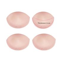 Almofadas De Espuma Para Sutiã Push-up Feminino, 2 Pares, Realçadores De Seios Para Maiô, Inserções