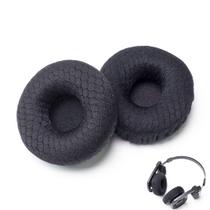 Almofadas de espuma premium para fones de ouvido Voarmaks, compatíveis com Koss Porta Pro PP KSC35 KSC75 KSC55 (preto total)