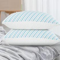 Almofadas de espuma viscoelástica VAINOC, tamanho padrão, conjunto de 2 Almofadas de espuma viscoelástica VAINOC, tamanho padrão, conjunto de 2