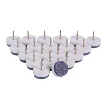 Almofadas de feltro para pernas para móveis Zyyini Round Heavy Duty 20 unidades (24 mm) Almofadas de feltro para pernas para móveis Zyyini Round Heavy Duty 20 unidades (24 mm)