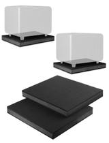 Almofadas de isolamento de ruído para monitor de estúdio de 8 a 10", pacote com 2 unidades AlloverPower