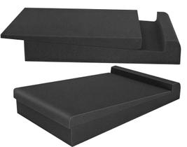 Almofadas de isolamento para monitor de estúdio Saiqiang, 3-5 polegadas, pacote com 2