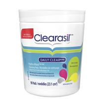 Almofadas de limpeza Clearasil Deep Extra Strength, pacotes com 90 unidades