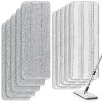 Almofadas de limpeza de microfibra BeiLan, pacote com 10, 13x4,9 cm, laváveis Almofadas de limpeza de microfibra BeiLan, pacote com 10, 13x4,9 cm, laváveis