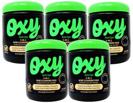 Almofadas de limpeza Oxy Acne Care 3 em 1 com 2% de ácido salicílico x450