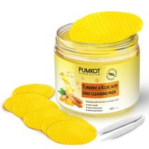 Almofadas de limpeza Pumkot Cúrcuma com ácido kójico com 60 unidades