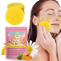 Almofadas de Limpeza Xaarty Turmeric com Ácido Kójico - Pacote com 40 Unidades