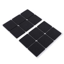 Almofadas de móveis Eastbuy Non Slip 12 peças de borracha preta de 4,6 cm Almofadas de móveis Eastbuy Non Slip 12 peças de borracha preta de 4,6 cm