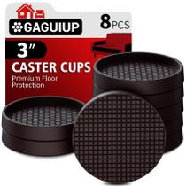 Almofadas de móveis GAGUIUP, 7,6 cm, porta-copos redondos antiderrapantes, 8 unidades